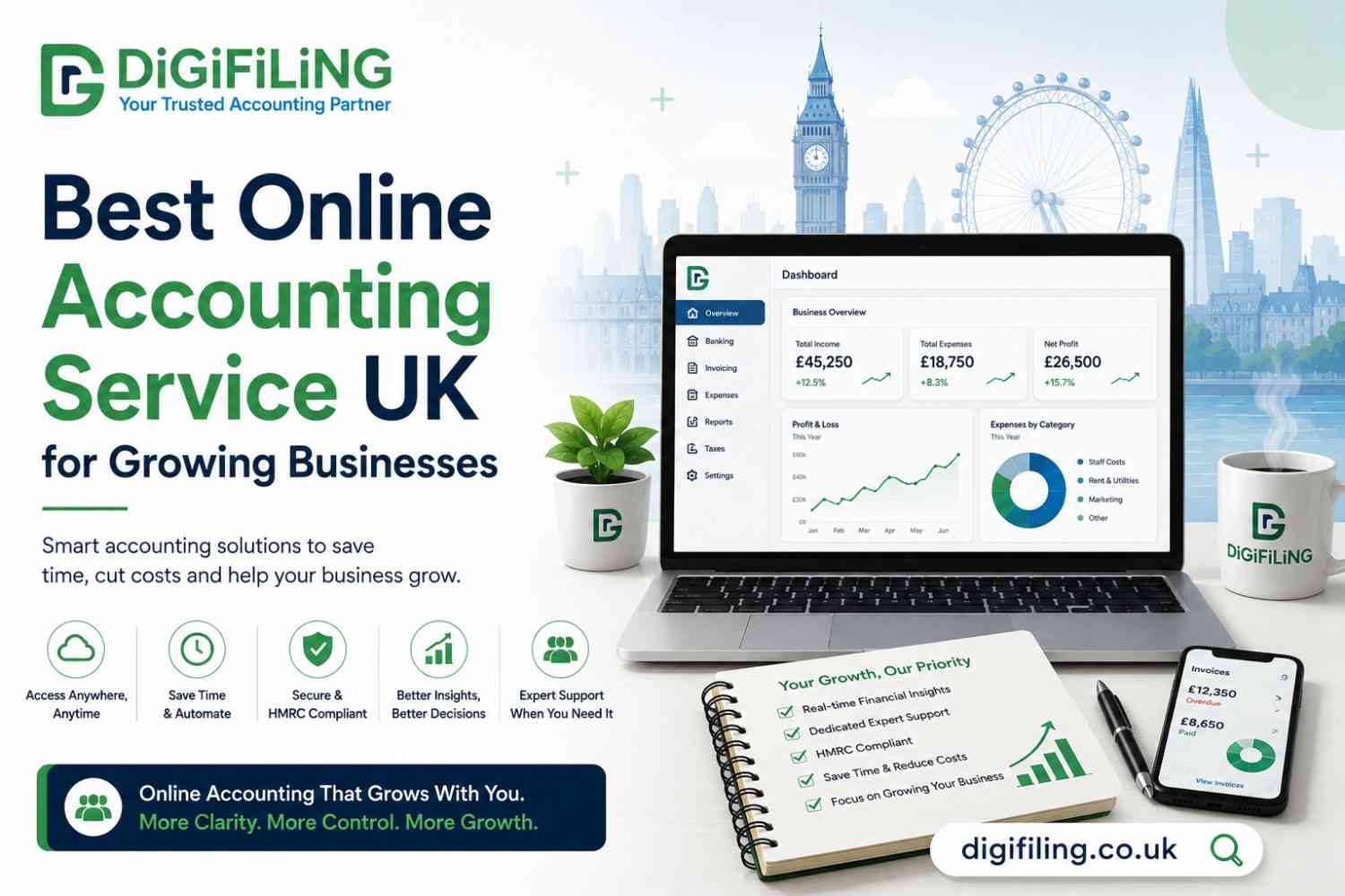 Best Online Accounting Service UK for Growing Businesses